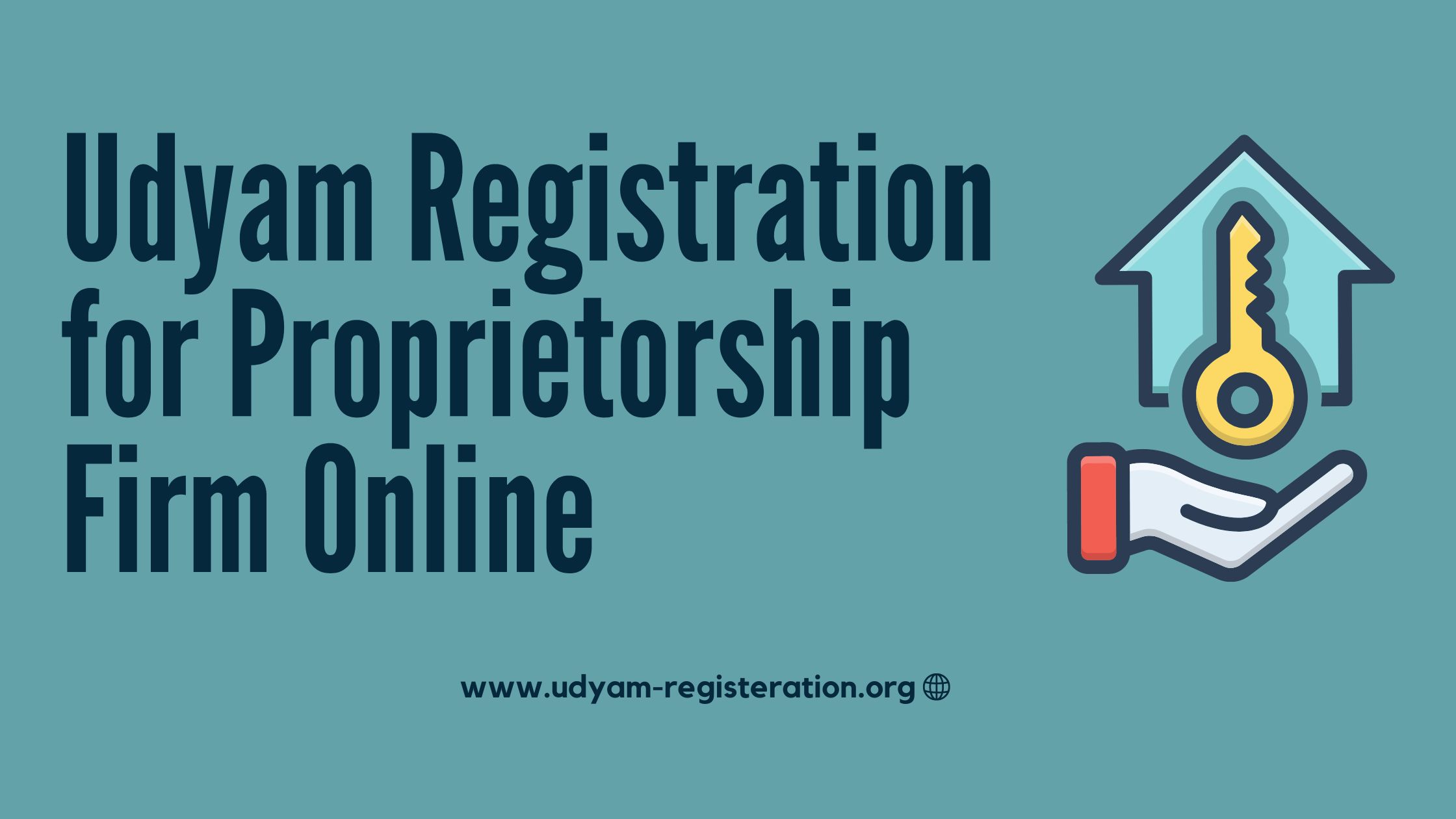 Udyam Registration for Sole Proprietorship Firm Online